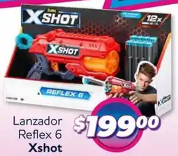 Soriana Híper Xshot lanzador reflex 6 oferta