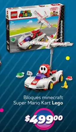 Soriana Híper Lego bloques minecraft super mario kart oferta