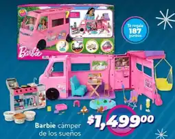 Soriana Híper Barbie cámper de los sueños oferta