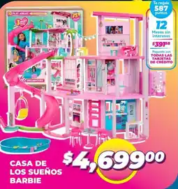 Soriana Híper Barbie casa de los sueños oferta