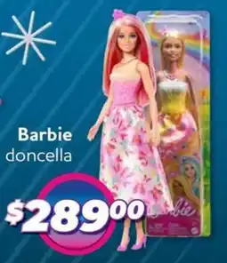 Soriana Híper Barbie doncella oferta