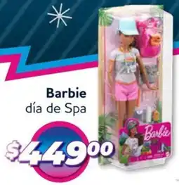 Soriana Híper Barbie día de spa oferta