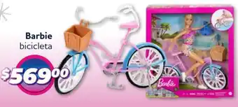Soriana Híper Barbie bicicleta oferta