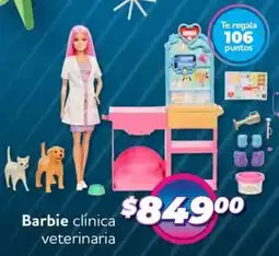 Soriana Híper Barbie clínica veterinaria oferta