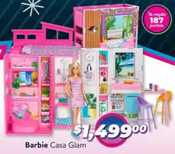 Soriana Híper Barbie casa glam oferta