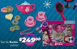 Soriana Híper Barbie set de cocina oferta