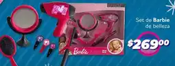 Soriana Híper Barbie set de belleza oferta