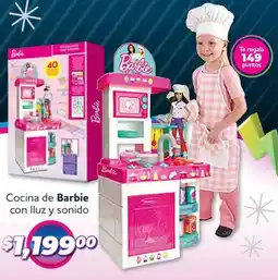 Soriana Híper Barbie cocina de con lluz y sonido oferta
