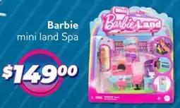 Soriana Híper Barbie mini land spa oferta