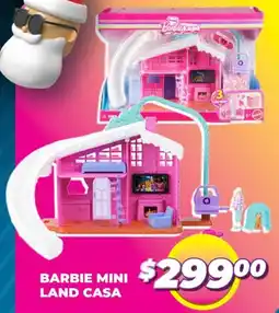 Soriana Híper Barbie mini land casa oferta
