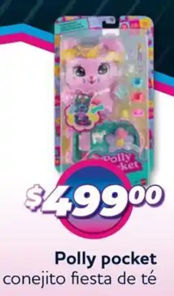 Soriana Híper Polly pocket conejito fiesta de té oferta