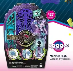 Soriana Híper Monster high garden mysteries oferta