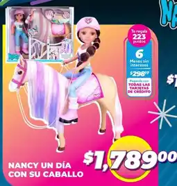 Soriana Híper Nancy un día con su caballo oferta
