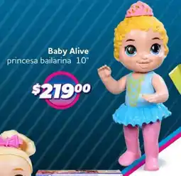 Soriana Híper Baby alive princesa bailarina 10" oferta