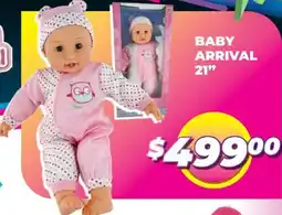Soriana Híper Baby arrival 21" oferta