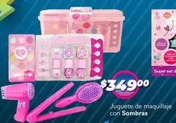 Soriana Híper Sombras juguete de maquillaje oferta