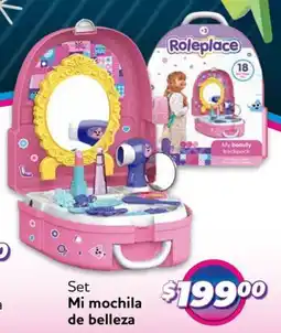 Soriana Híper Set de belleza mi mochila de belleza oferta