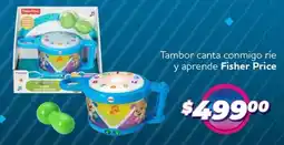 Soriana Híper Fisher price tambor canta conmigo ríe y aprende oferta