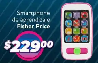 Soriana Híper Fisher price smartphone de aprendizaje oferta