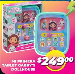Soriana Híper Mi primera tablet gabby's dollhouse oferta