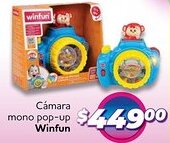 Soriana Híper Winfun cámara mono pop-up oferta