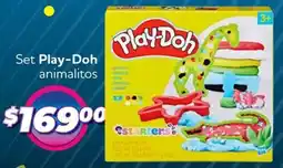 Soriana Híper Play-doh set animalitos oferta