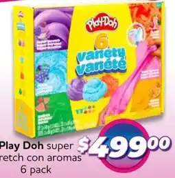 Soriana Híper Play doh super stretch con aromas oferta