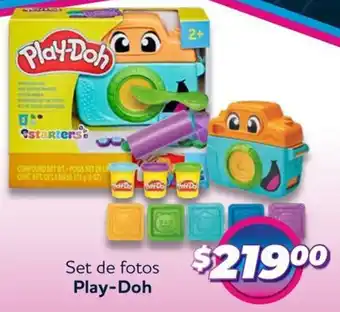 Soriana Híper Play-doh set de fotos oferta
