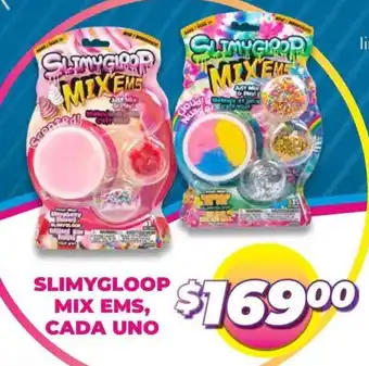 Soriana Híper Slimygloop mix ems, cada uno oferta