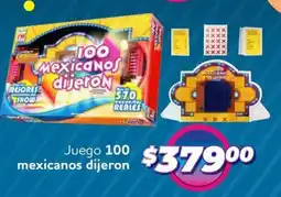 Soriana Híper Juego 100 mexicanos dijeron oferta
