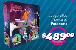 Soriana Híper Fotorama juego sillas musicales oferta