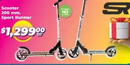 Soriana Híper Sport runner scooter oferta