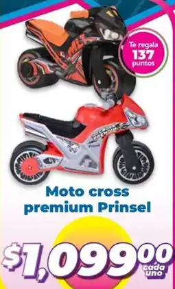 Soriana Híper Prinsel moto cross premium oferta
