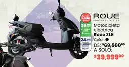 Soriana Híper Roue motocicleta eléctrica eléctrica roue zl8 oferta