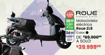 Soriana Híper Roue motocicleta eléctrica eléctrica roue zl8 oferta