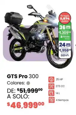 Soriana Híper Vento gts pro 300 oferta