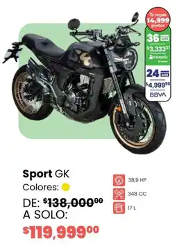 Soriana Híper Zontes mexico sport GK oferta