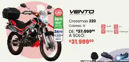 Soriana Híper Vento crossmax 220 oferta
