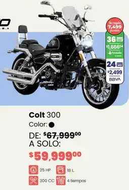 Soriana Híper Vento colt 300 oferta