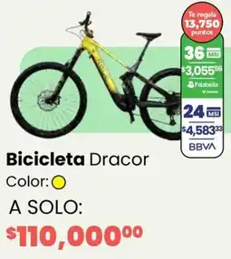 Soriana Híper Bicicleta dracor oferta