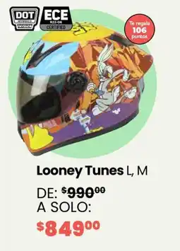 Soriana Híper Edge looney tunes L,M oferta