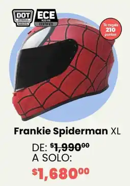 Soriana Híper Frankie spiderman XL oferta