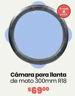 Soriana Híper Cámara para llanta de moto 300mm r18 oferta