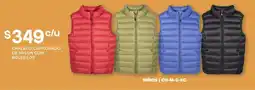 Soriana Híper Chaleco capitonado de nylon con oferta