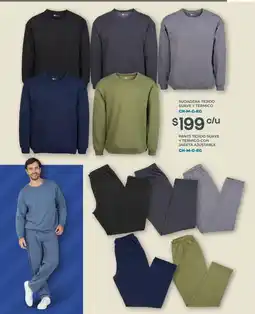 Soriana Híper Sudadera tejido suave y térmico oferta