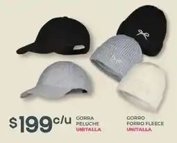 Soriana Híper Unitalla gorra peluche oferta