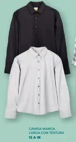 Soriana Híper Camisa manga larga con textura oferta