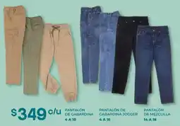 Soriana Híper Pantalón de gabardina oferta