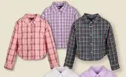 Soriana Híper Blusa camisera de cuadros oferta