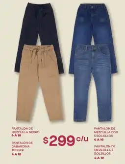 Soriana Híper Pantalón de mezclilla negro oferta